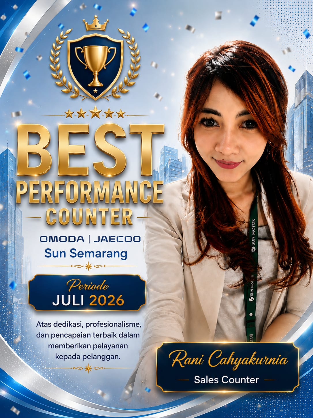 RANI - Sales - Sales Consultant Jaecoo Semarang